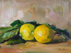 Freshly Picked Lemons (sold)