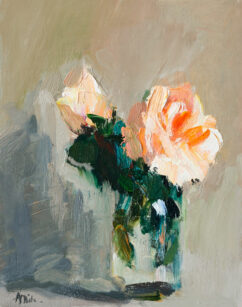 Soft Morning Light and Roses (sold)