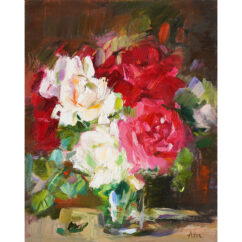 Bouquet of Fragrant Garden Roses (sold)